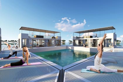 Cuatro mansiones flotantes se convertirán en un exclusivo club en Miami