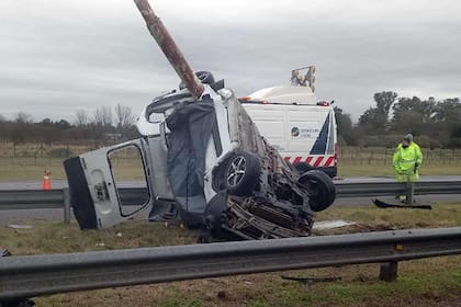Cuatro muertos en la autopista Ezeiza-Cañuelas