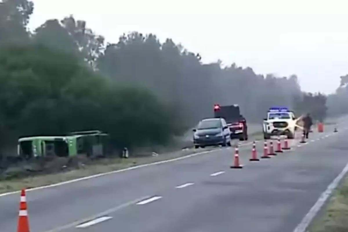 Cuatro muertos y 28 heridos por un choque entre un colectivo y un auto en la ruta 66 en Jujuy