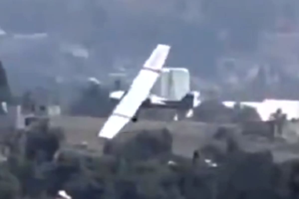Cuatro personas murieron este jueves tras la caída de una avioneta en una zona rural del estado mexicano de Puebla