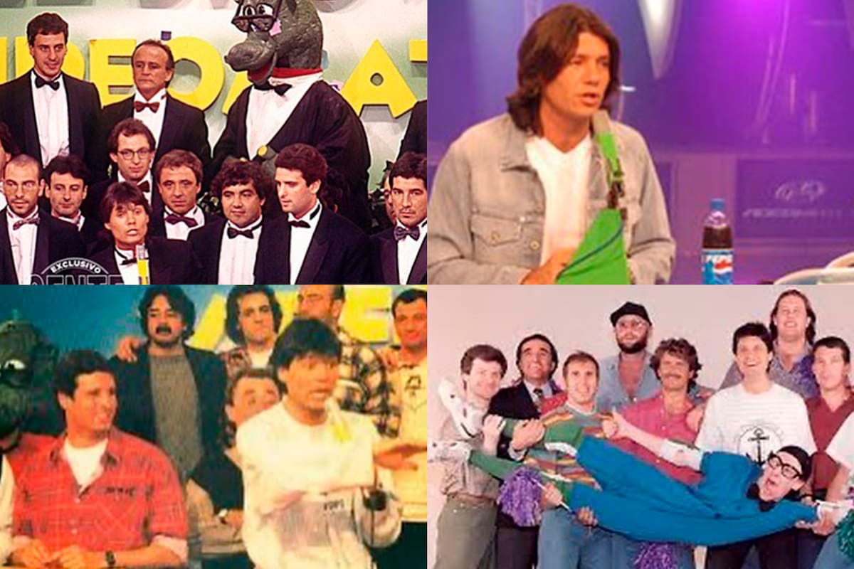 Cuatro postales del programa que en la década de 1990 catapultó a la fama a Marcelo Tinelli: ShowMatch