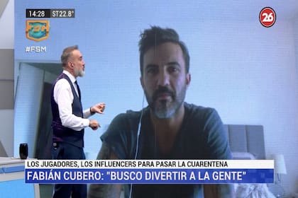 Cubero en Fútbol Sin Manchas