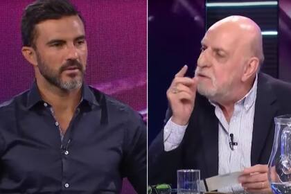 Cubero se cruzó con Pagani en su visita a Superfútbol: “A mi abuela le pasa lo mismo”