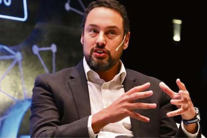 Cuccioli, ayer, en el evento organizado por la nacion en el Malba