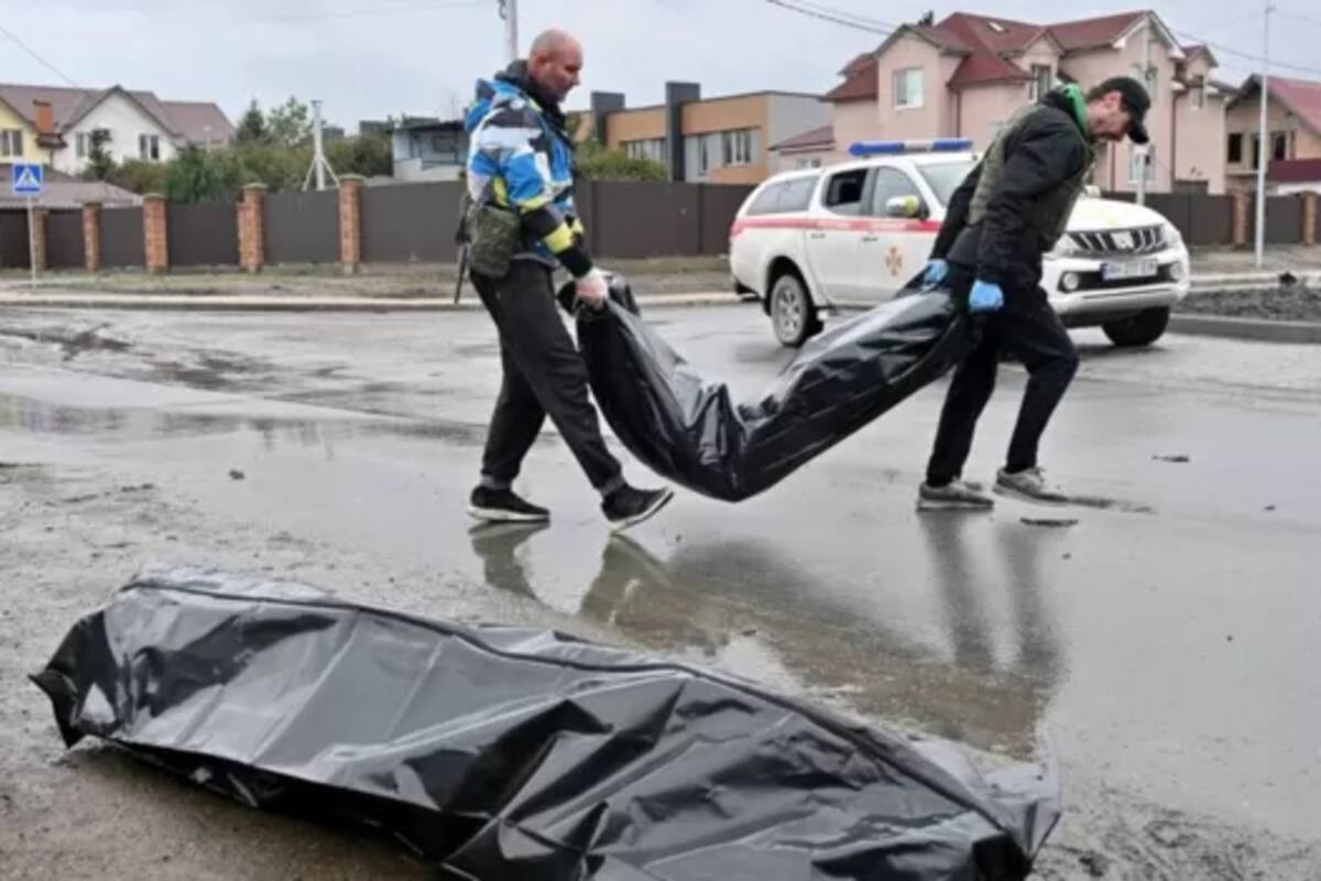 Cuerpos encontrados en Bucha