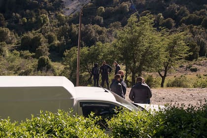 Cuesta del Ternero, Río Negro. Operativo policial a 3 kilómetros de donde mataron a Garay.