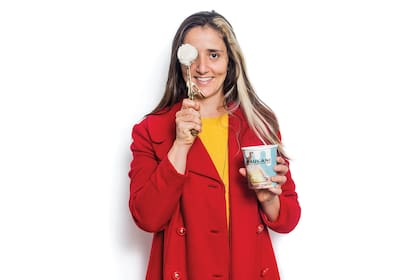 "Cuestiones como artesanal, integral y orgánico pasaron a ser parte del consumo masivo", explica Victoria Torterola es la creadora de los helados plant based Haulani