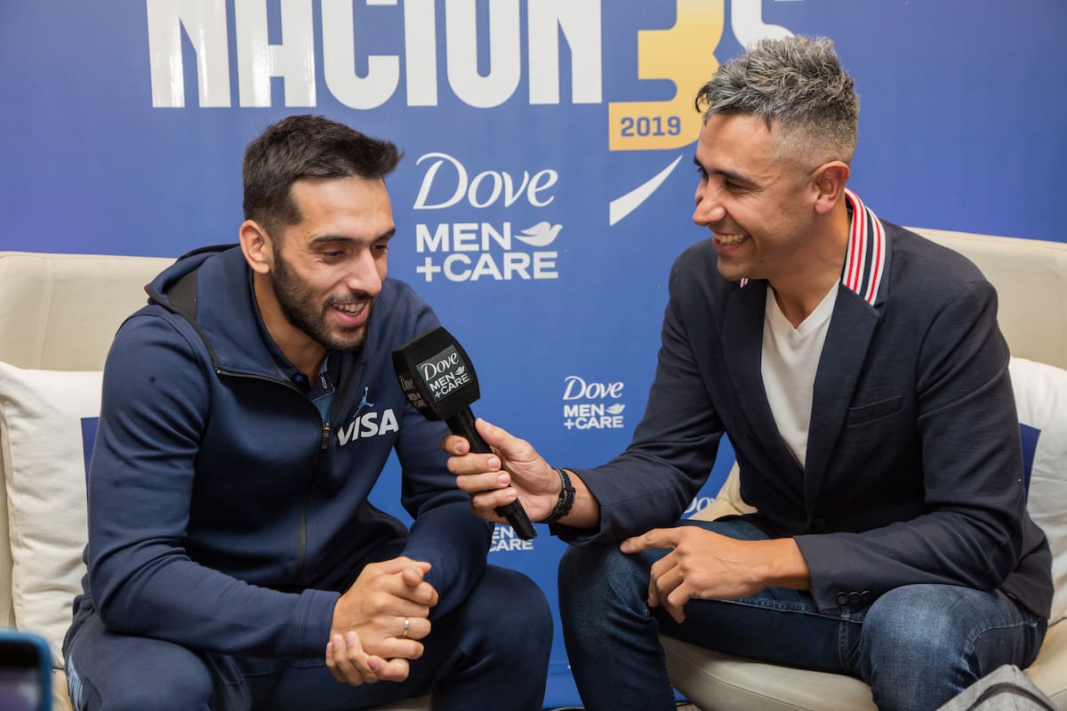 Cuidado. Esfuerzo. Compromiso. Compañerismo. La Selección Argentina se prepara y afianza valores en el 3 Naciones Dove Men Care