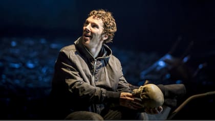 Cumberbatch en la puesta de Hamlet