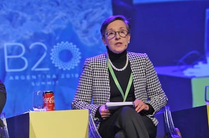 Delia Ferreira Rubio, presidenta de Transparencia Internacional