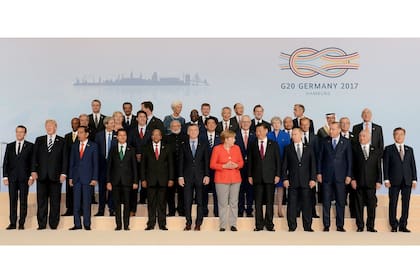 La última Cumbre del G-20 en Hamburgo, Alemania