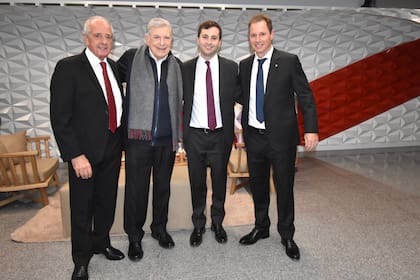 Cumbre presidencial moderna: D'Onofrio, Santilli, Di Carlo y Brito; “River tiene que estar unido los próximos 30 días, no hay espacio para los gritos ni para los intereses personales”, avisa Hugo