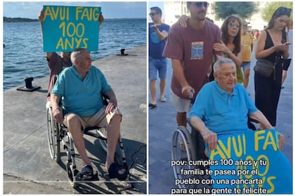 Cumplió 100 años y lo festejó a lo grande