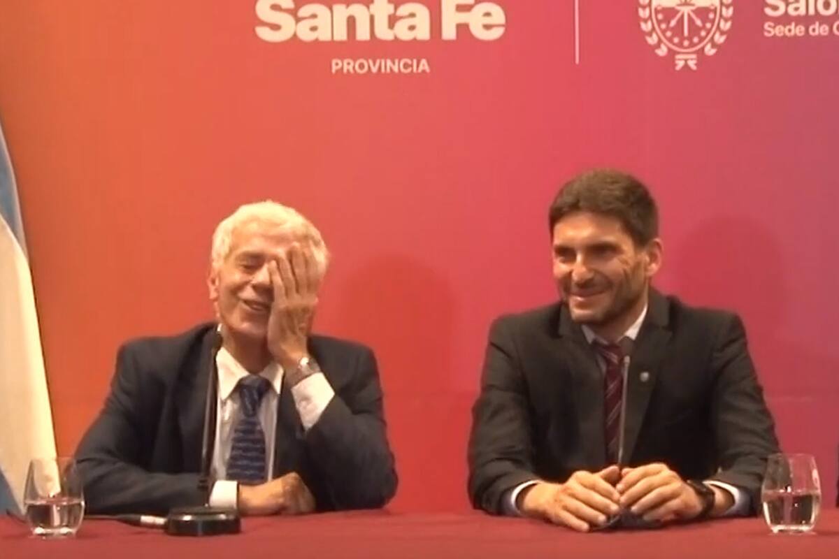 Cúneo Libarona en Rosario con Maximiliano Pullaro