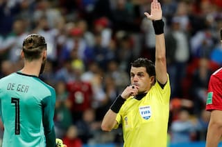 El árbitro del VAR de Lanús-River dirigirá la semifinal entre Francia y Bélgica