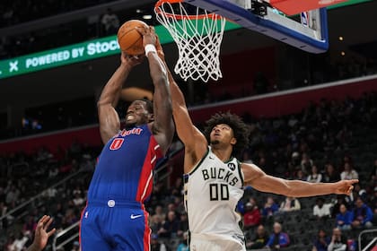 Cunningham y Duren lideran a los Pistons en victoria 124-112 sobre los Bucks