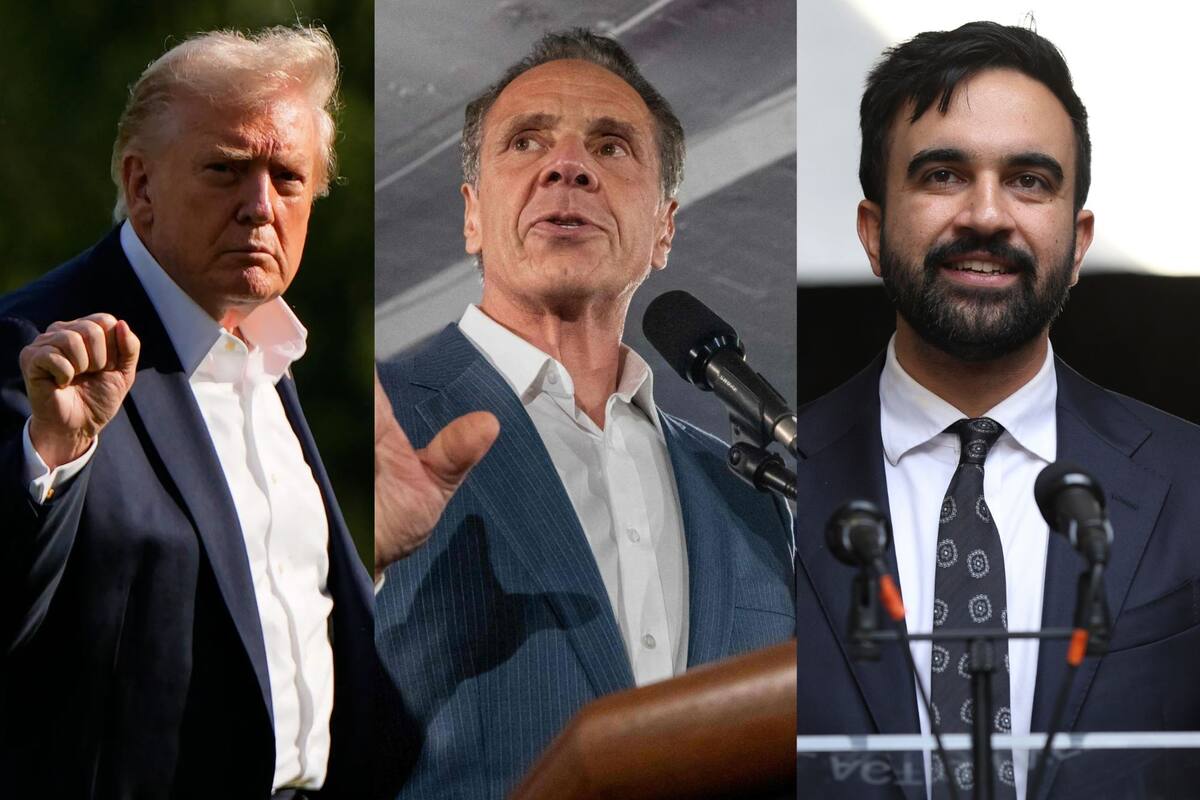 Cuomo aseguró que la victoria de Mamdani en las elecciones de Nueva York sería "un regalo" para Donald Trump