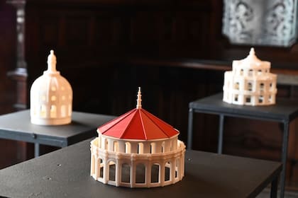 Cúpulas en 3D diseñadas por Ariel Roldán