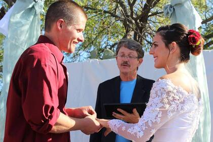 Custer y Travis estuvieron casados seis años y tuvieron cuatro hijos