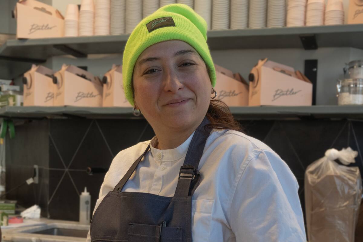 Cusumano, chef jefa de una pastelería que trabaja con alta cocina