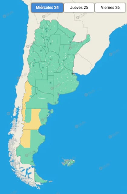 Cuyo y la Patagonia, entre las zonas más afectadas