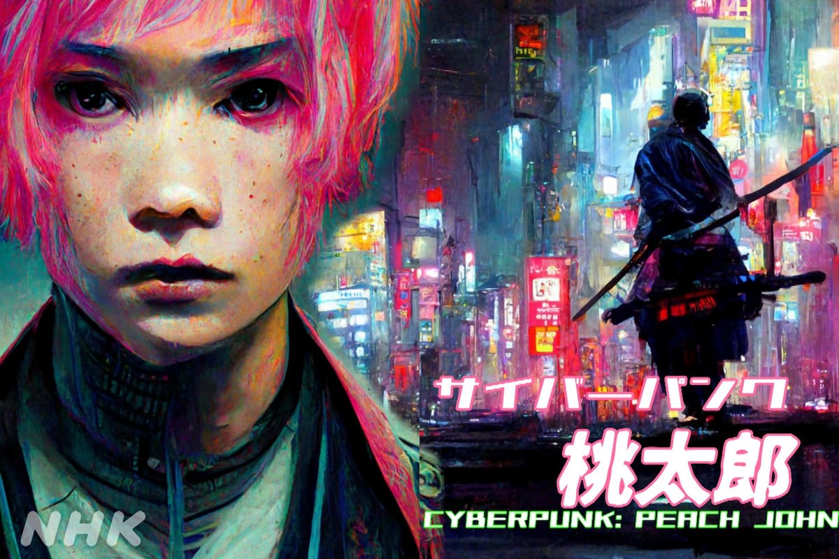 "Cyberpunk: Peach John" es un manga ilustrado usando software de generación de imágenes