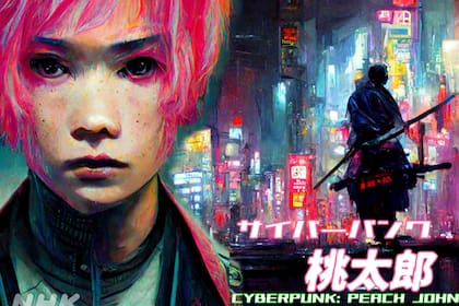 "Cyberpunk: Peach John" es un manga ilustrado usando software de generación de imágenes