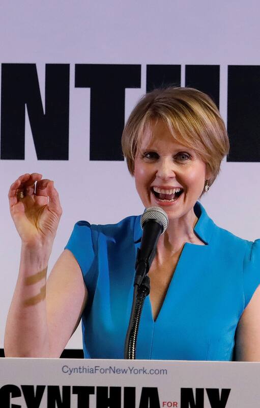 Cynthia Nixon se postula a gobernadora de Nueva York