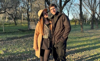 Cynthia y Lucas, su gran amor.