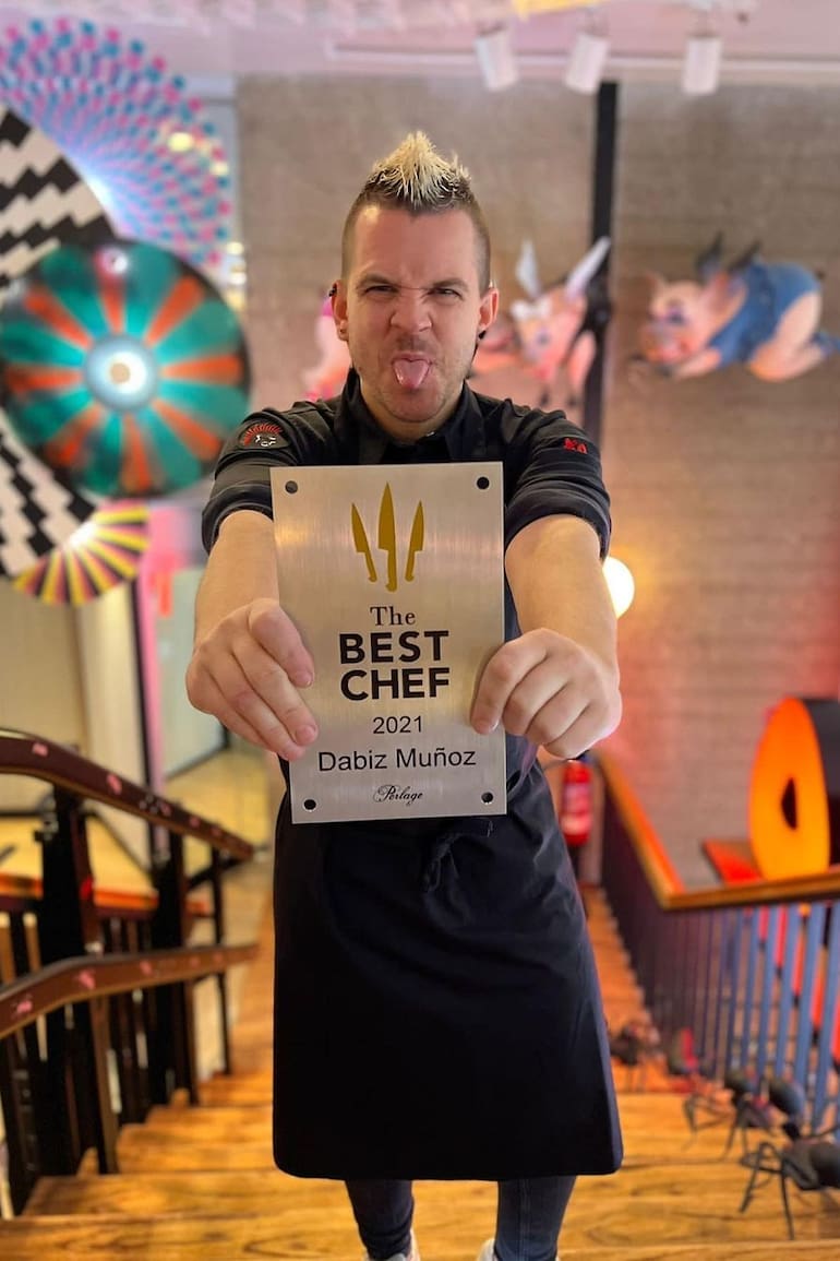 Dabiz Muñoz fue elegido el mejor chef del 2021
