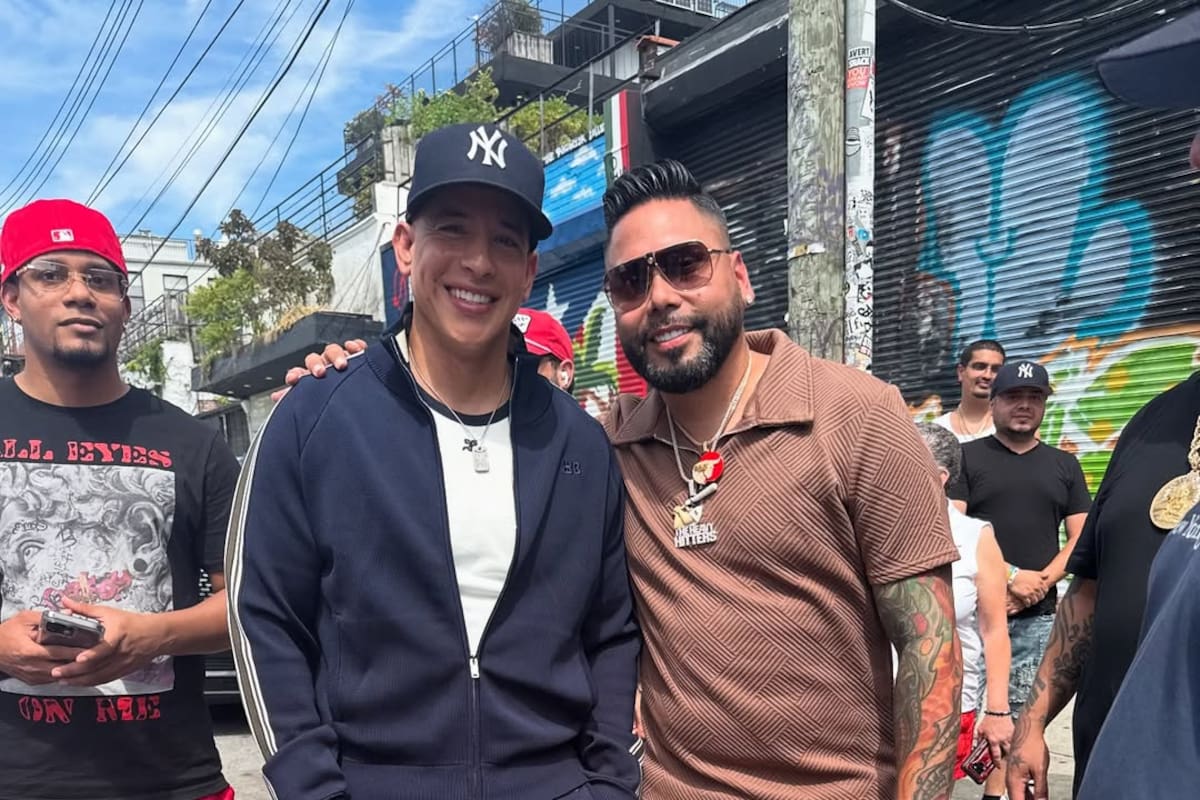 Daddy Yankee en Bushwick, Nueva York, para grabar su más reciente sencillo (Instagram/@djcarlitonyc)