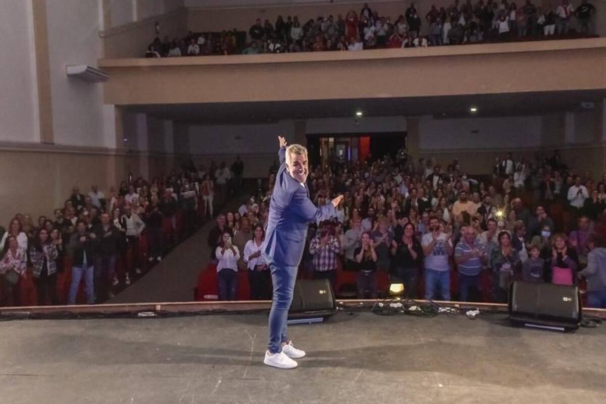 Dady Brieva contó con el respaldo de un programa cultural de la provincia de Buenos Aires