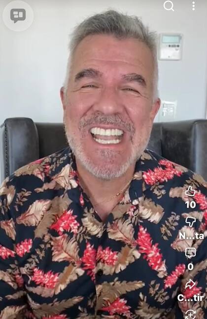 Dady Brieva invitando a su presentación en RCT