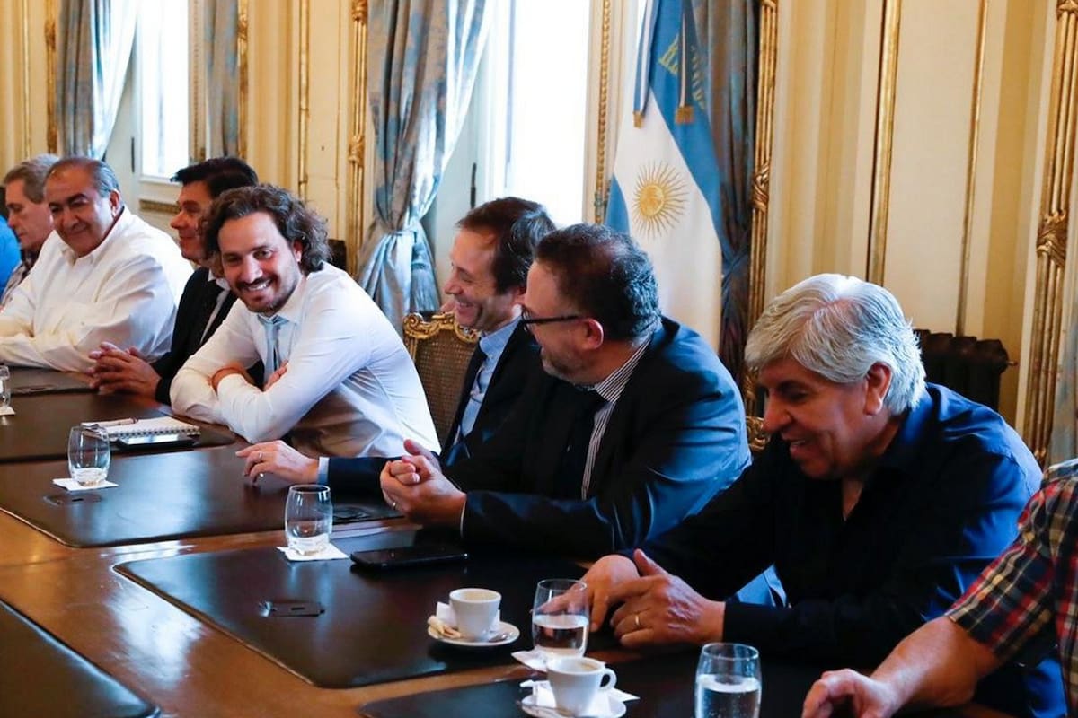 Daer. Moroni, Cafiero, Beliz, Kulfas y Moyano, entre otros asistentes a la reunión