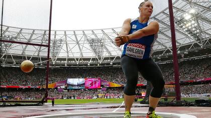 Dahlgren terminó con tres nulos y quedó eliminada del Mundial de Atletismo