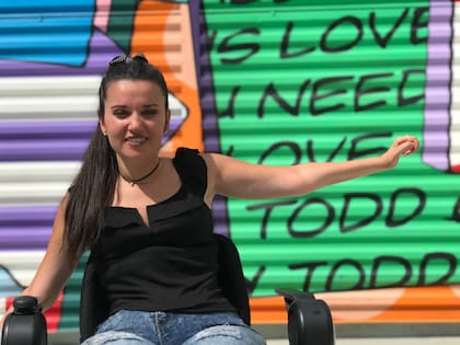 Dahyana Trucco: "Mi silla de ruedas no me define"