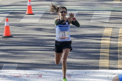 Daiana Ocampo fue la mejor maratonista argentina de este circuito
