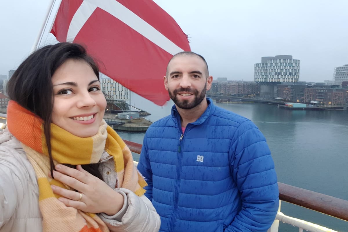 Daiana Vázquez Guerrero y su marido José Salvador, a días que se les termina el permiso de residencia