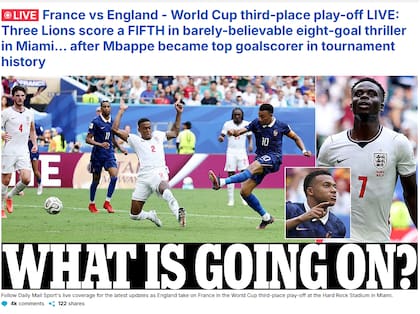 Daily Mail se preguntó "¿qué está pasando?", a tono con el estribillo de una canción de la recientemente fallecida intérprete Cindy Lauper.