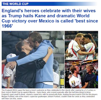Daily Mail tituló: "La mejor desde 1966".