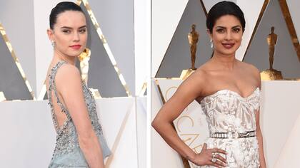 Daisy y Priyanka, en la alfombra roja