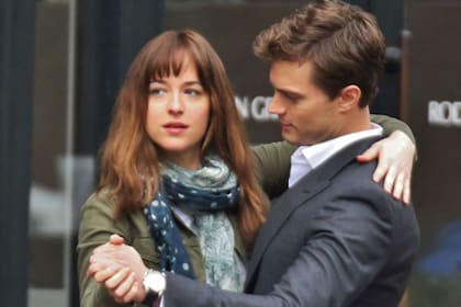 Dakota Johnson y Jamie Dornan, juntos en Vancouver