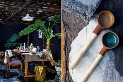 Dale un toque a tu mesa usando utensilios de diferentes materiales