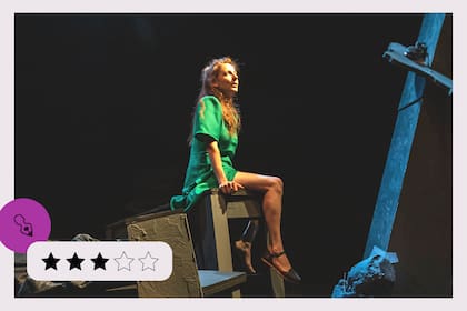 Dalia Elnecavé, en La mujer del vestido verde