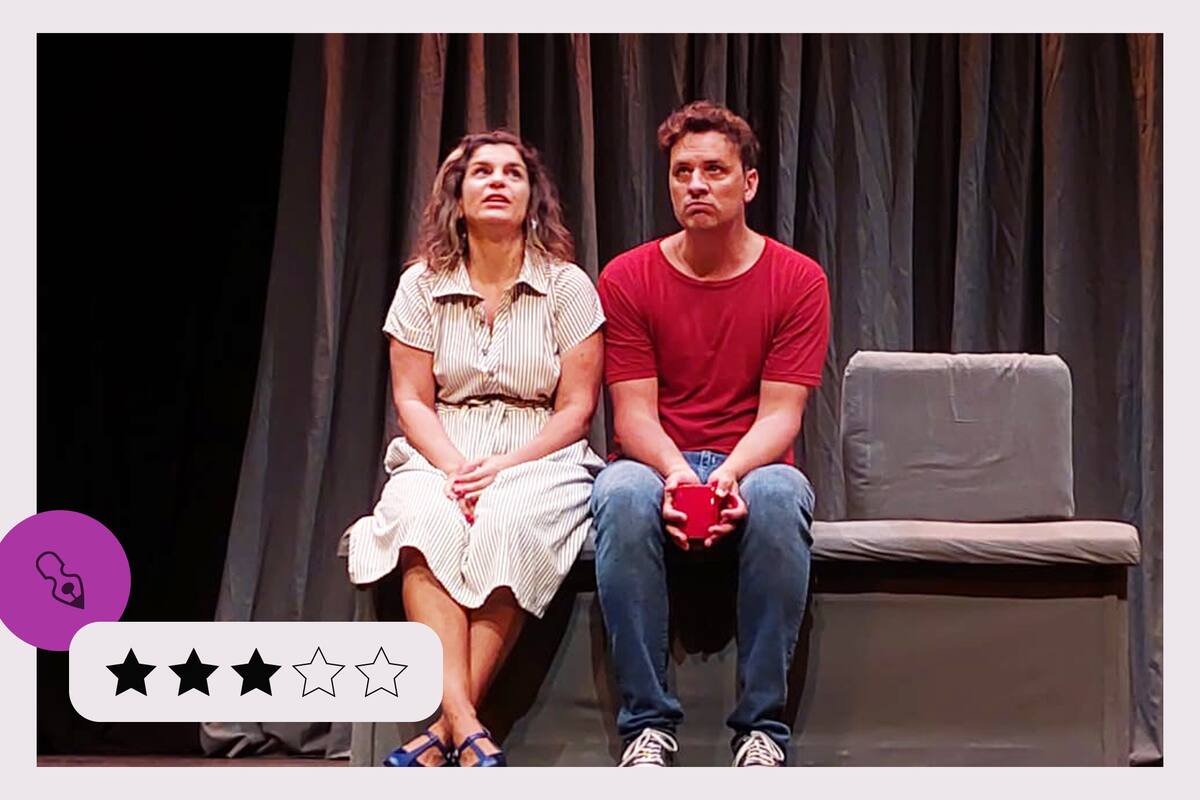 Dalia Gutmann y Ezequiel Campa, en Como te soñé