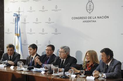 Dalla Via y Corcuera, jueces de la Cámara Electoral, expusieron en una comisión del Senado