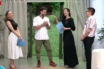 Dallys Ferreira habló del incómodo momento con Luciano Castro (Captura video)