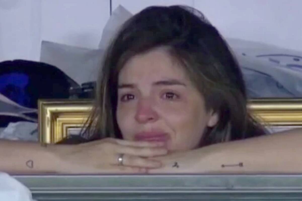 Dalma Maradona, emocionada en la Bombonera el día del cumpleaños de Diego; ahora anunció que no formará parte de los homenajes por el aniversario de su muerte