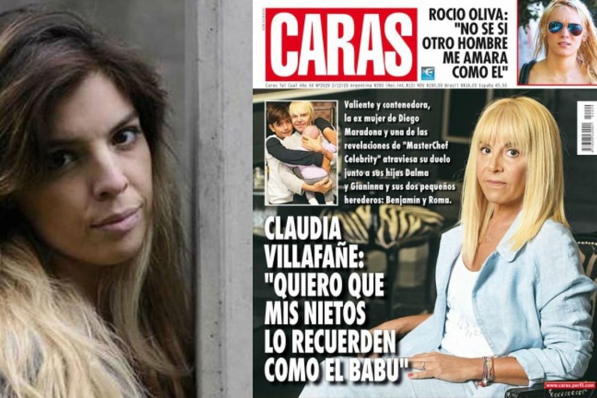 Dalma Maradona, furiosa con Caras por la tapa con Claudia Villafañe
