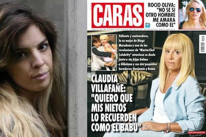 Dalma Maradona, furiosa con Caras por la tapa con Claudia Villafañe